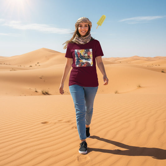 LU’ICHA Abstract Art Tee